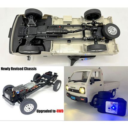 WPL RC Car 1/10 Scale RC Kei Truck Suzuki RC Drift Car WPL D14 Remote Control Ca