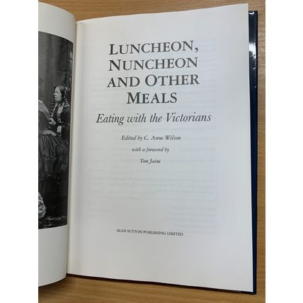 1994 1ST ED "LUNCHEON NUNCHEON AND OTHER MEALS" ILLUSTRATED HARDBACK BOOK (P4)