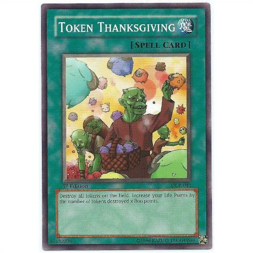 YuGiOh Dark Crisis - DCR-041 - Token Thanksgiving - 1st Edition