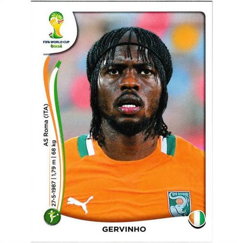 2014 Panini World Cup Soccer Stickers - #236 - Gervinho