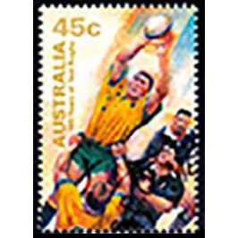 Australia 1999 Rugby 45c Used Stamp