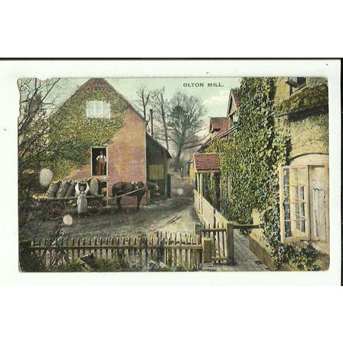 Warwickshire BIRMINGHAM Olton Mill Postcard by H. Munro