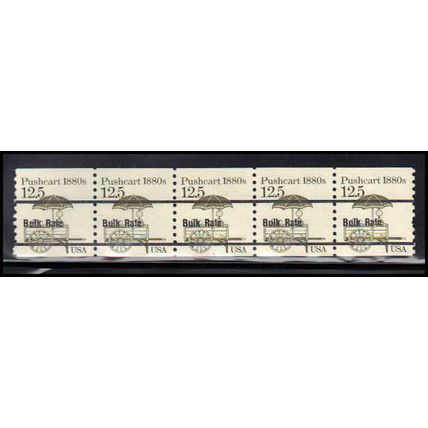 2133a 12.5c Pushcart Very Fine MNH Dry Gum PNC 1/5 X2148