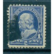 Used 264 1c Benjamin Franklin Average Plus M02985