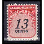 J103 13c Postage Due Fine MNH KA1051
