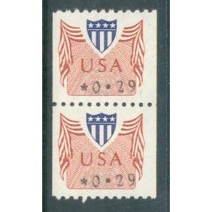 CVP31 29c Shield Fine MNH Pair G0186