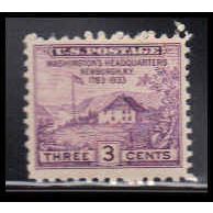 752 3c Washington's Hdqs Fine MNH O4749