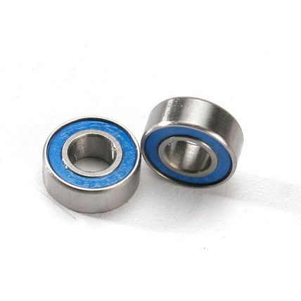 TRA5180 TRAXXAS Ball bearings, blue rubber sealed (6x13x5mm) (2)
