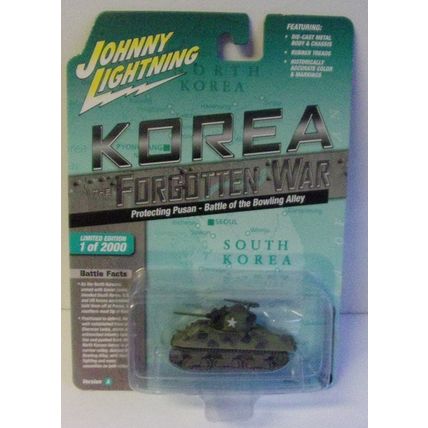 JOHNNY LIGHTNING ' KOREA FORGOTTEN WAR ' M4A3 SHERMAN TANK ( 2023)