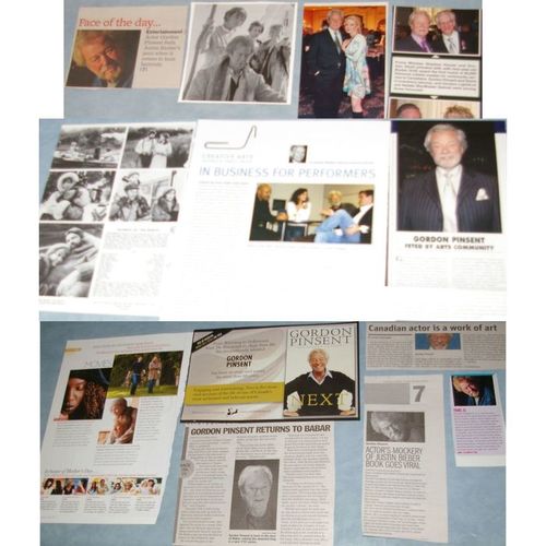 GORDON PINSENT 37x Clippings Cover