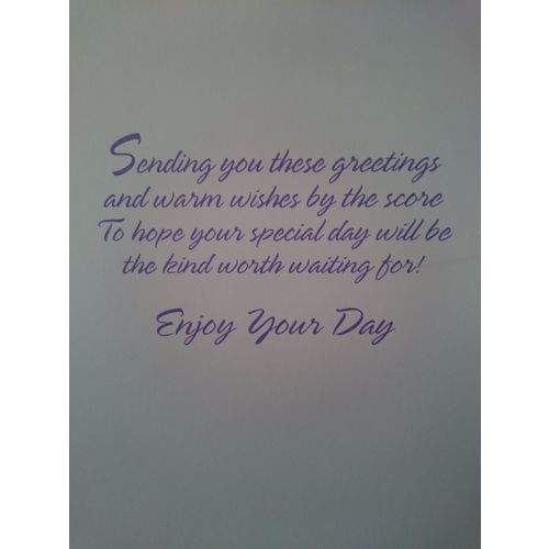 50th birthday card - You're 50 Today! - 06