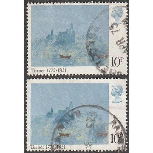 1975 Birth Bicentenary of J M W Turner, Painter. 10p. St Laurent. Very Fine Used