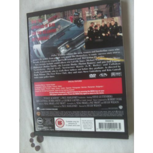 Police Academy DVD Steve Guttenberg Kim Cattrall Bubba Smith George Gaynes