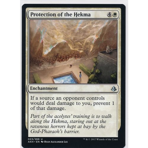 Magic the Gathering MTG Amonkhet 23/269 Protection of the Hekma