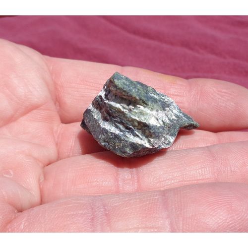 H Chrysotile Serpentine Raw Green Tiger Eye Stone Energy Work Metaphysical