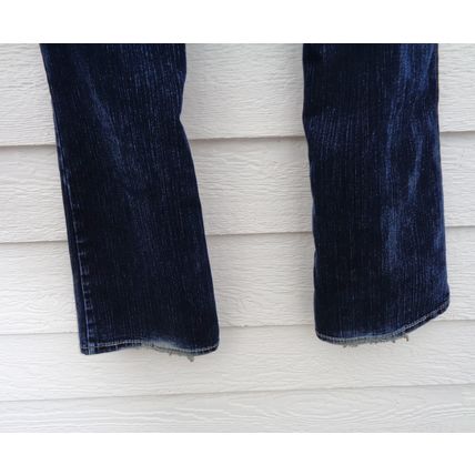 Womens Silver Jeans Suki Surplus W28L30 Denim Blue Jeans Distressed Actual 30x29