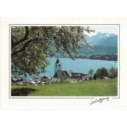 St Wolfgang am See Austria Postcard posted 2016 VGC