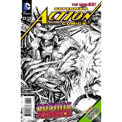 Action Comics (Vol 2) # 023 NM 1in25 VARIANT MODERN AGE COMICS