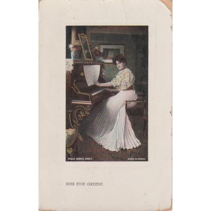 GB 1908 Miss Evie Greene by Philco Studios