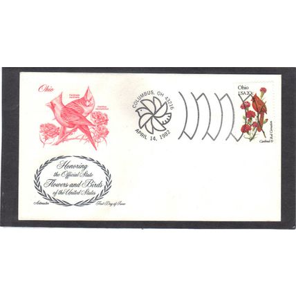 FDC Artmaster 1987a 20c Cardinal (Cachet-U/A) CV39451