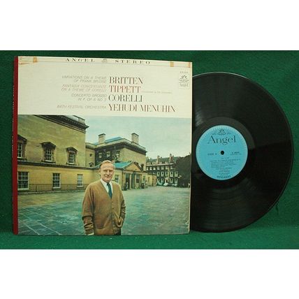 Menuhin/Tippett/Masters - Britten: Variations/Corelli/Tippett - S 36303 - NM