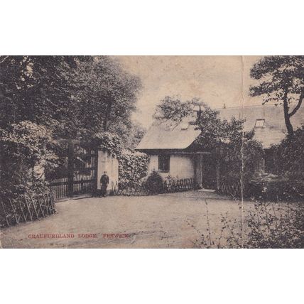 Craufurdland Lodge Fenwick Kilmarnock WW1 Postcard