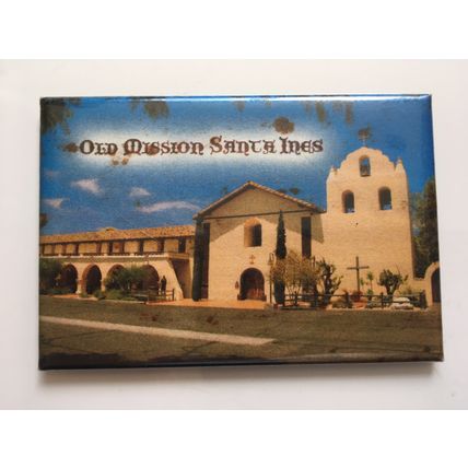FRIDGE MAGNET - THE OLD MISSION, SANTA INES