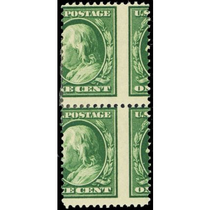 331, Mint HR Dramatic Misperf Freak Error Pair * Stuart Katz