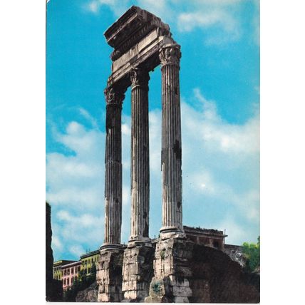 Roma Foro Traiano Italy Postcard unused VGC