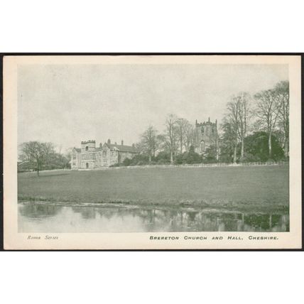 Brereton Church and Hall, Cheshire, c.1905 - Roma Series Postcard