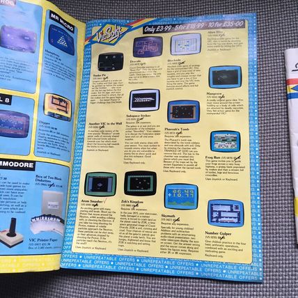 VIC 20 - INTRODUCING VICSOFT STARTER PACK & Catalog Vintage 1980’s