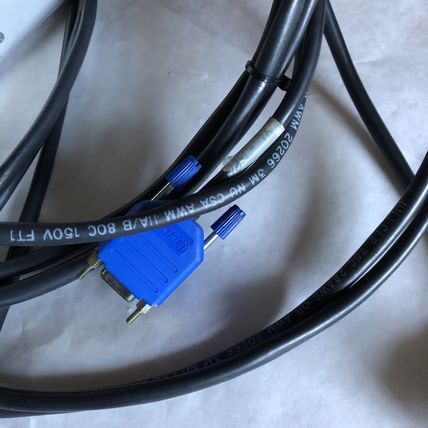INTERFACE W/ Cable FOR JM #HP-200 #1140 HYDROGEN PURIFIER CONTROLLER MFC-4,AY