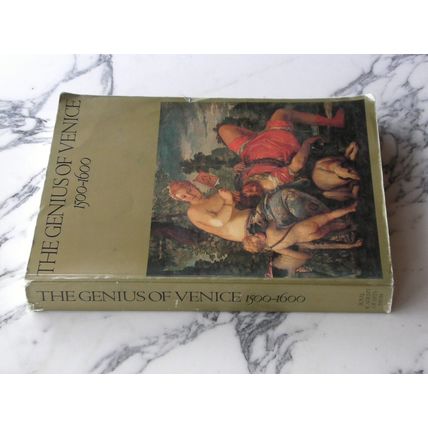 The Genius of Venice 1500-1600-Jane Martineau 1983 Illustrated Art guidebook