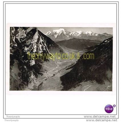 COL DES ARAVIS ET VUE SUR LE MONT-BLANC, FRANCE, Postcard