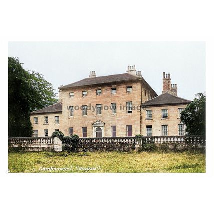 ptc1286 - Yorkshire - Campsmount Hall before it became Sports Academy, print 6x4
