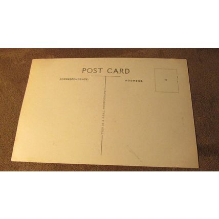 Tinted Real Photo Postcard - The Pier & Carpet Gardens, Eastbourne - Sussex