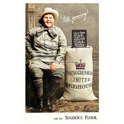 ptc5024 - Yorks - Tom's "Still Growing!" Sugden's Flour, Brighouse - print 6x4