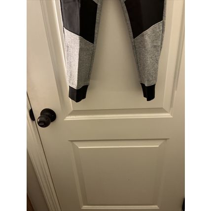 Athletic Works Boys Knit Jogger Track Pants Gray & Black Choose Your Size