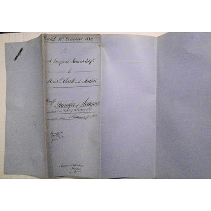 1880 Indenture - Transfer of Mortgage. Hereford, England.