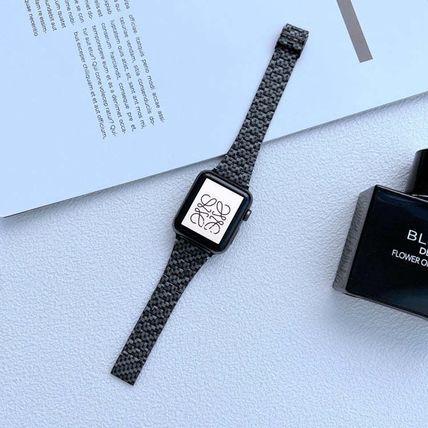 Small Waist Carbon Fiber Strap Watchband For Apple Watch Series, 7 41mm / 6&SE&5