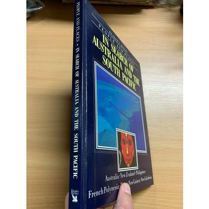 1991 "PEOPLE AND PLACES - AUSTRALIA & SOUTH PACIFIC" LARGE HARDBACK BOOK (P5)