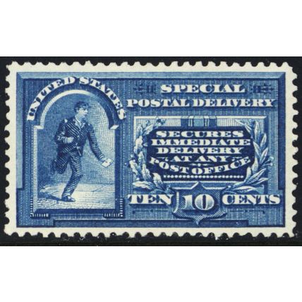 E5, Mint XF LH 5¢ Special Delivery - Very Fresh! - Stuart Katz