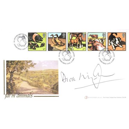 Dick King Smith Babe Film Book Author Rare LTD TO 100 Hand Signed FDC