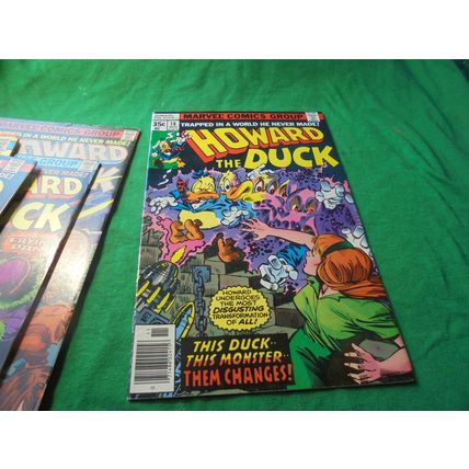 HOWARD THE DUCK LOT! Issues 5, 7, 8, 9, 10, 14 & 18! 1976-78! $65.00 Shipped!!