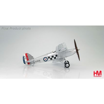 HAWKER FURY MK.I RAF, FIGHTING COCKS R H HANMER, 1932 - HOBBY MASTER HA8001 1/48