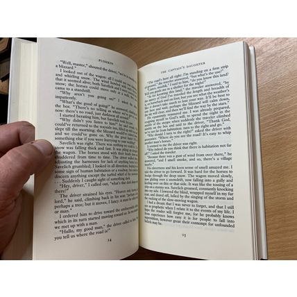 1992 ALEXANDER PUSHKIN "THE CAPTAIN'S DAUGHTER" EVERYMAN'S LIBRARY HB BOOK (P4)