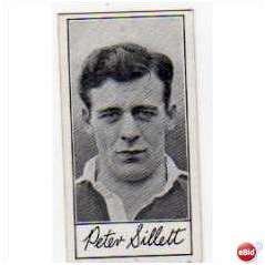 BARRATT & CO LTD FAMOUS FOOTBALLERS 1953 R.SILLET TC21