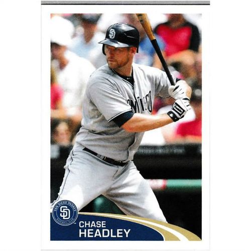 2012 Topps MLB Sticker Collection - #289 - Chase Headley
