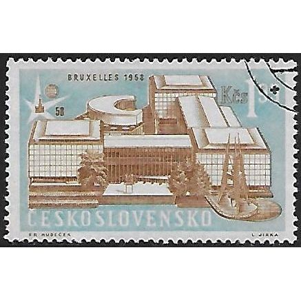 Mi 1091: Brussels World Exhibition 1958.