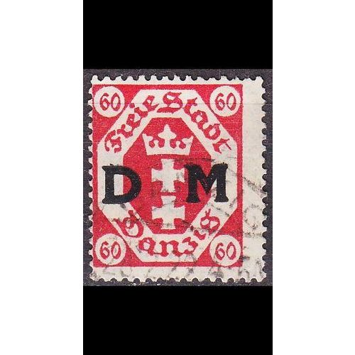 GERMANY REICH Danzig [Dienst] MiNr 0009 ( O/used )